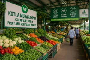 Delhi’s Kotla Mubarakpur Gets ‘Clean And Fresh Fruit And Vegetable Market’ Tag